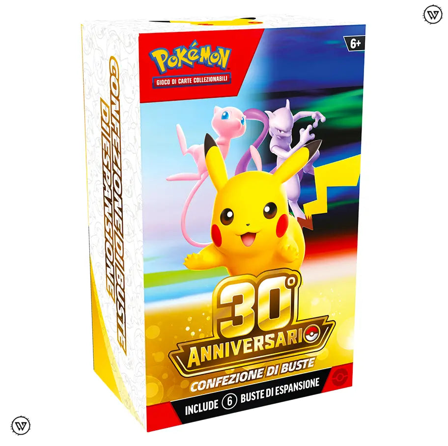 POKEMON 30° Anniversario - Bundle 6 Buste - ITA