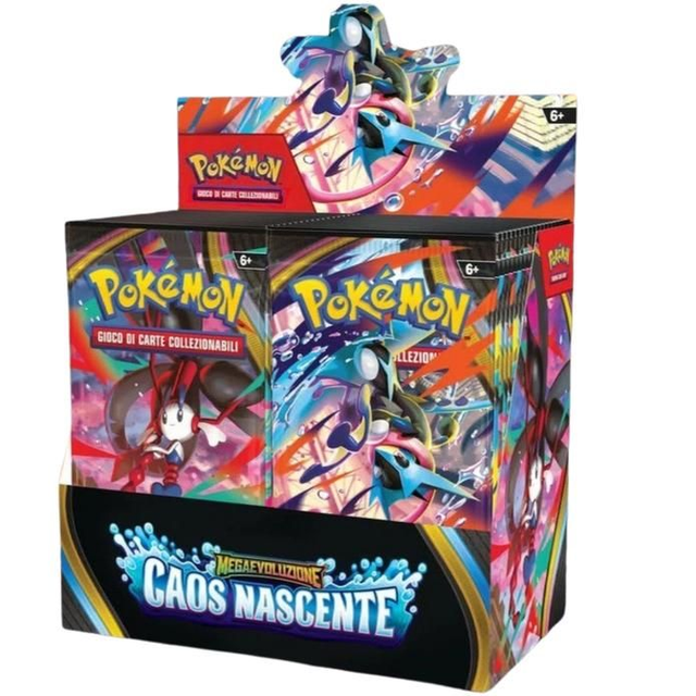 Display 36 buste Pokémon Caos Nascente ITA