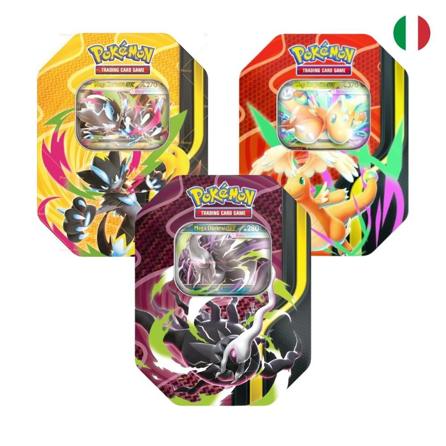 Pokémon Tin Collezione Megaforze - ITA