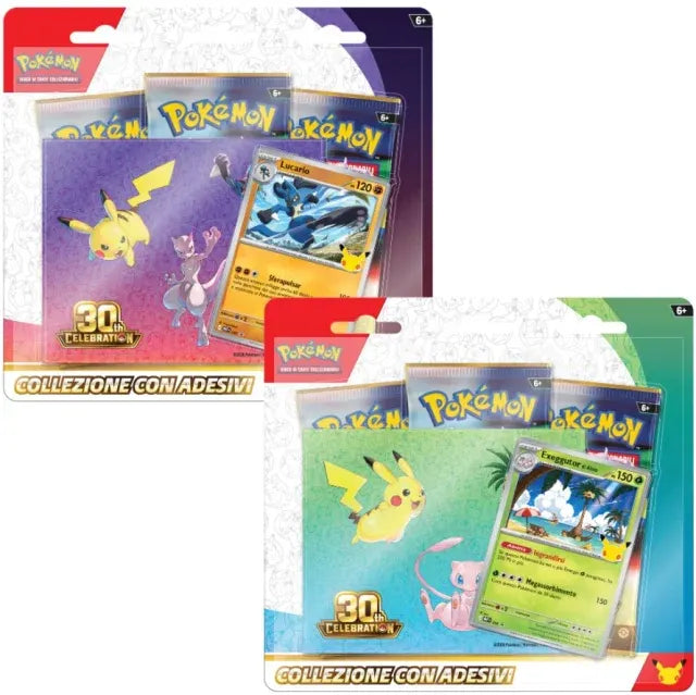 Pokemon Collezione Adesivi - 30th